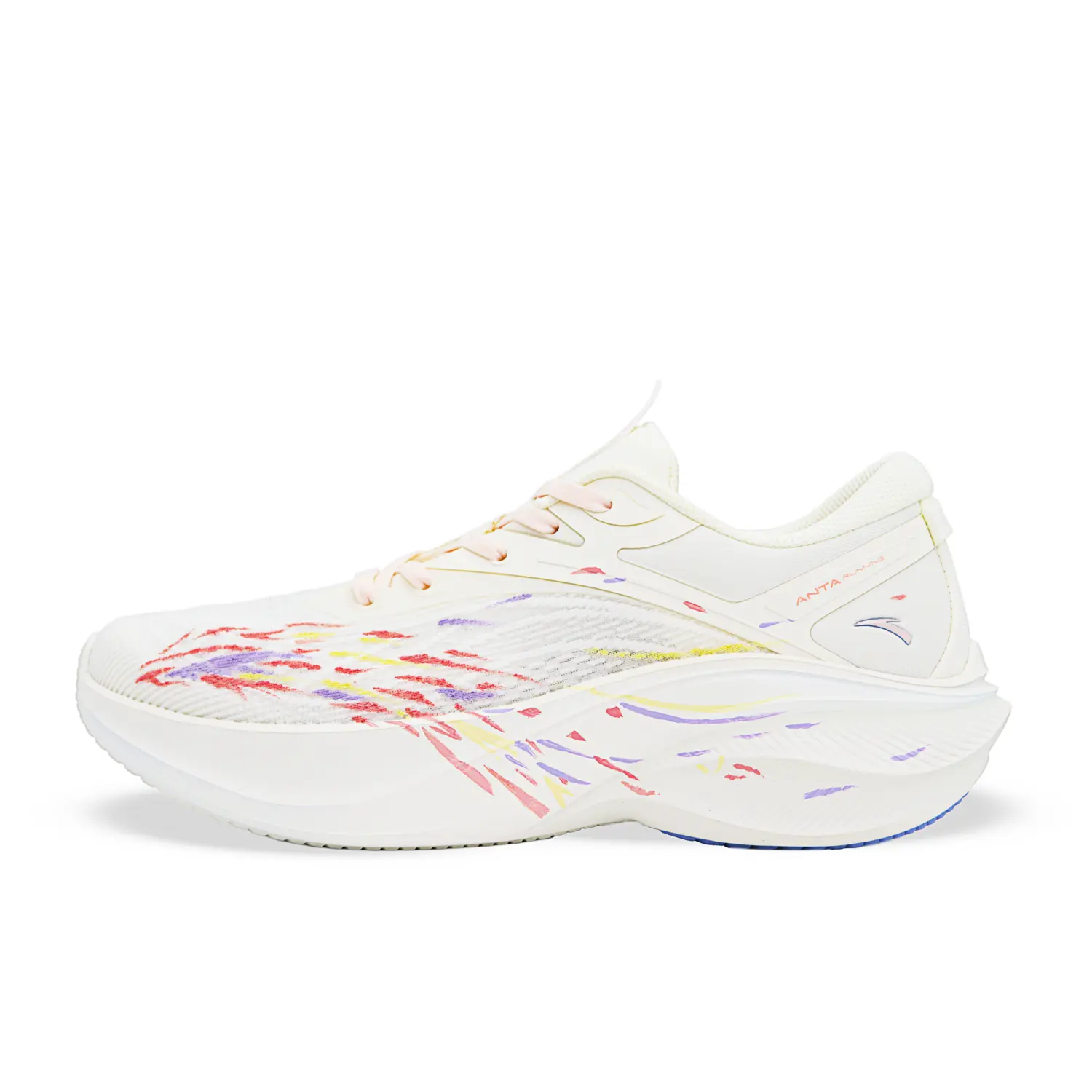 

Кроссовки Leaf 50: противоскользящие, износостойкие, с поддержкой стопы, увеличивают рост Низкие беговые кроссовки для женщин Anta, белый