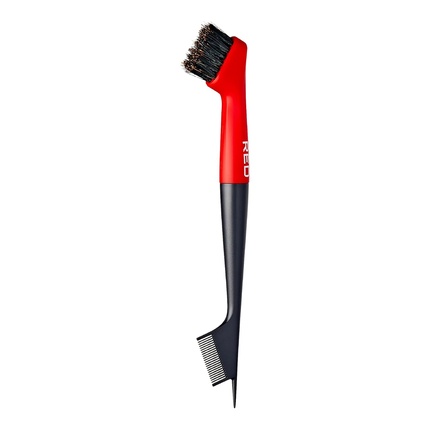 

Щетка Edge Hair Angled Premium 100% щетина кабана Red By Kiss