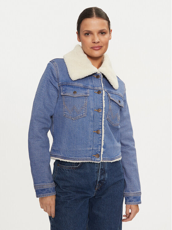 

Джинсовая куртка стандартного кроя Wrangler, синий