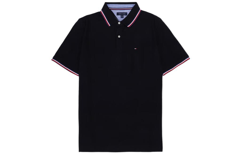 

Мужская рубашка-поло Tommy Hilfiger, цвет Black
