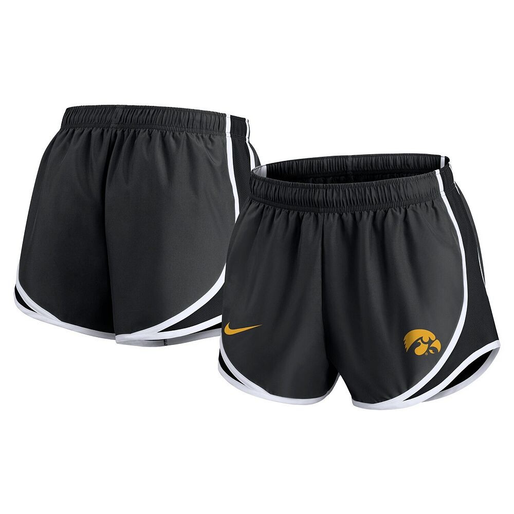 

Женские черные шорты Nike Iowa Hawkeyes Primetime Tempo Performance, цвет Iwa Black
