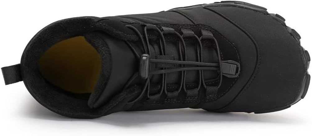 Кроссовки Barekick Polar, нескользящая и водонепроницаемая зимняя обувь (унисекс) Swzec, черный — фото 3