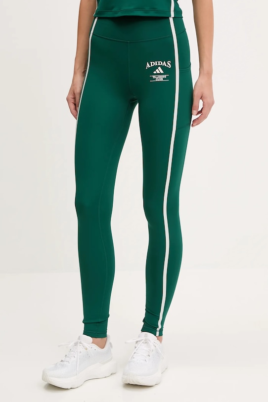 

Тренировочные леггинсы Optime Adidas Performance, зеленый