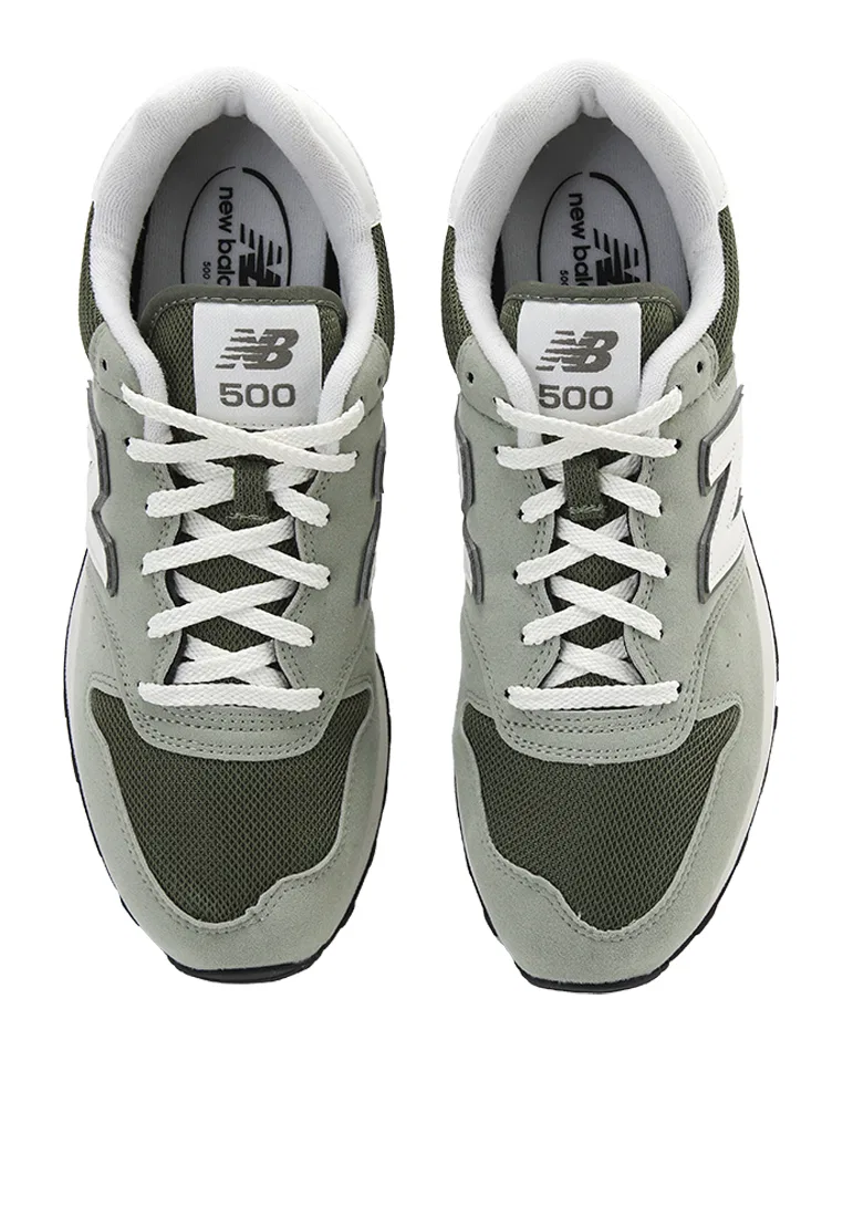 Кроссовки мужские спортивные, 500 New Balance, темный оливин (320) — фото 4