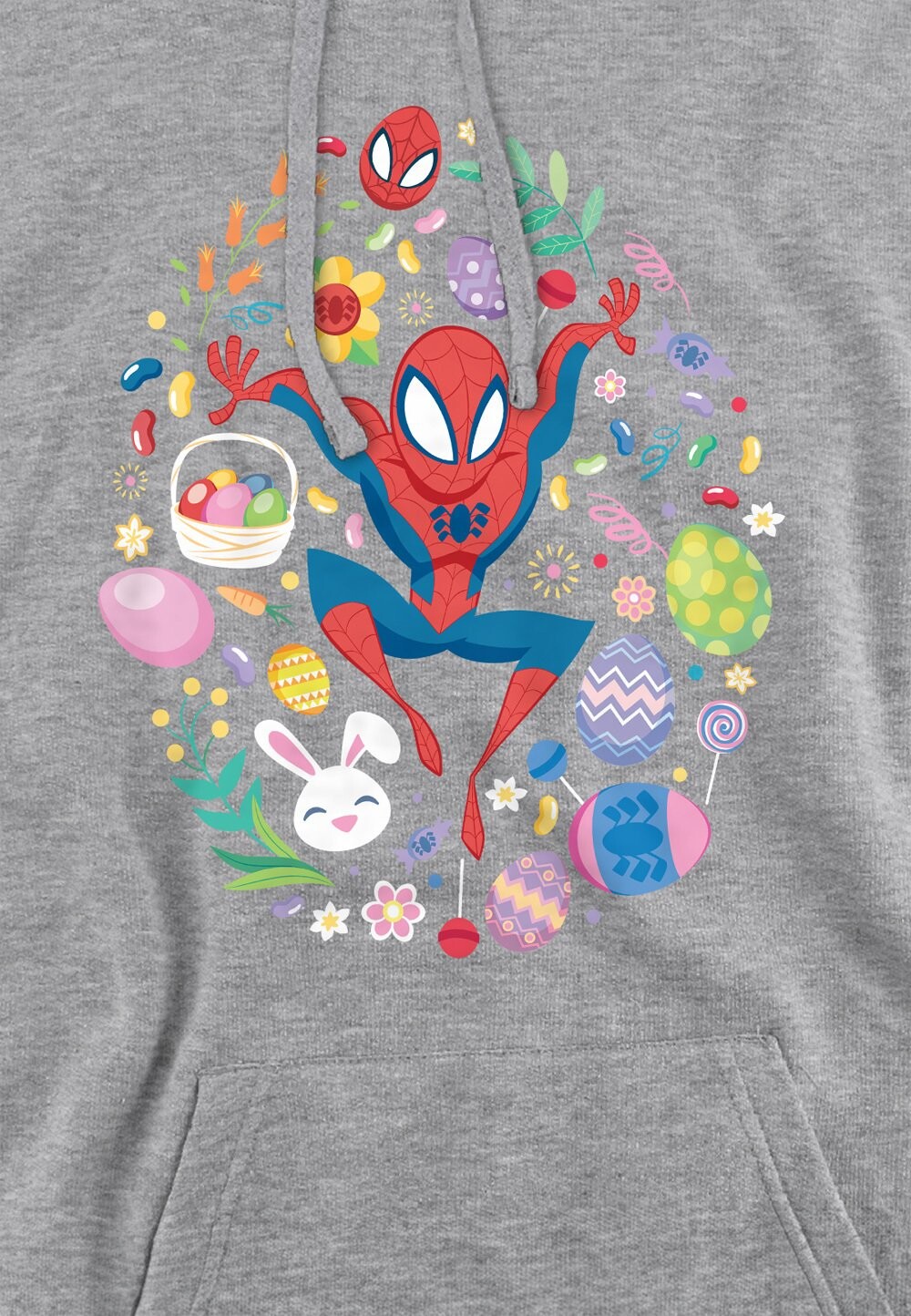

Толстовка с капюшоном SPIDERMAN EASTER CIRCLE PRINT Marvel, серый