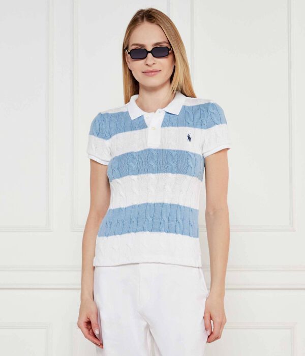 

Рубашка поло Slim fit Polo Ralph Lauren, белый