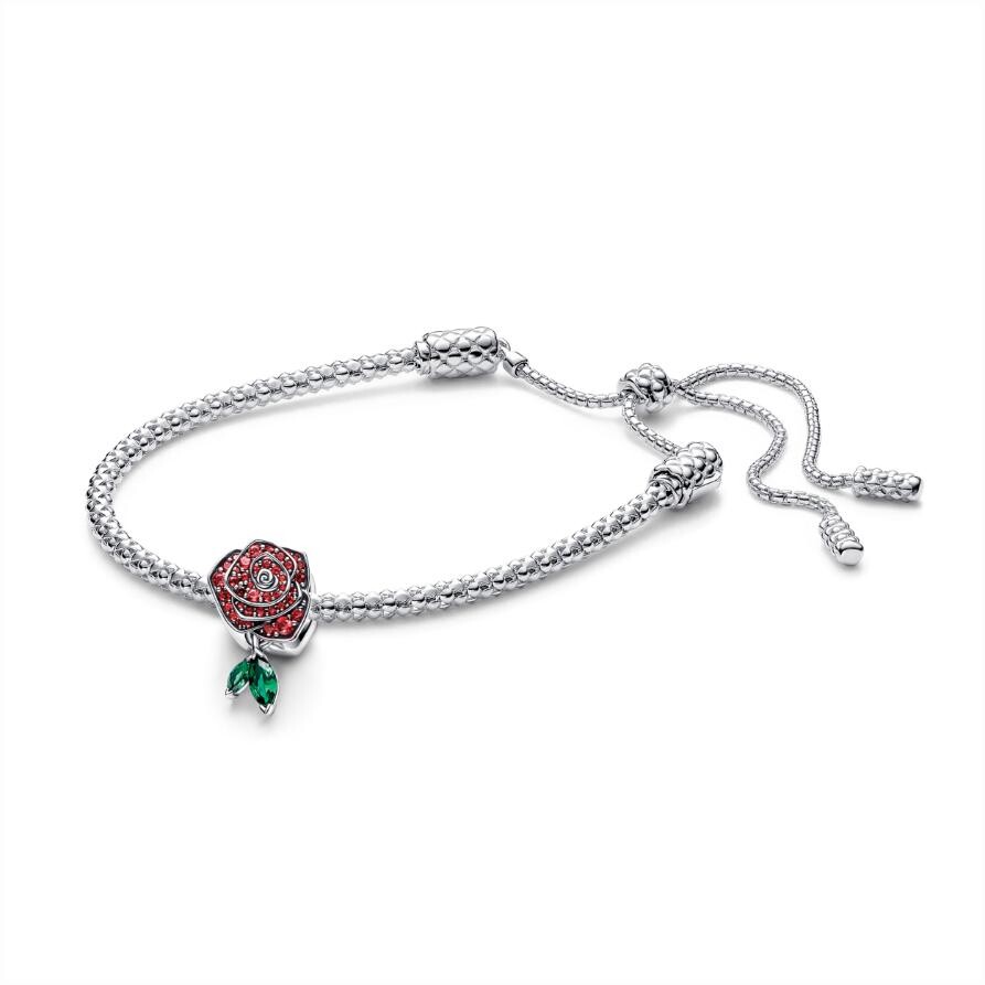 

Подарочный набор Pandora Rose in Bloom Charm Bracelet, стерлинговое серебро