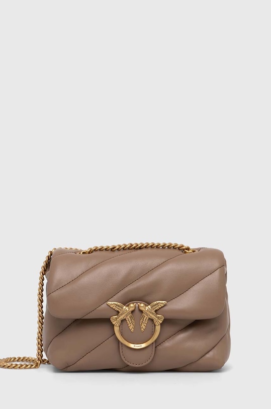 

Кожаная сумка Pinko, коричневый