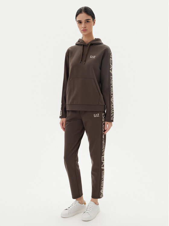 

Спортивный костюм обычный крой 7W000116 AF10443 U6139 Ea7 Emporio Armani, коричневый