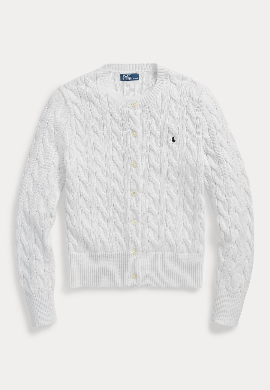 Кардиган Polo Ralph Lauren LONG SLEEVE CARDIGAN , White — фото 4
