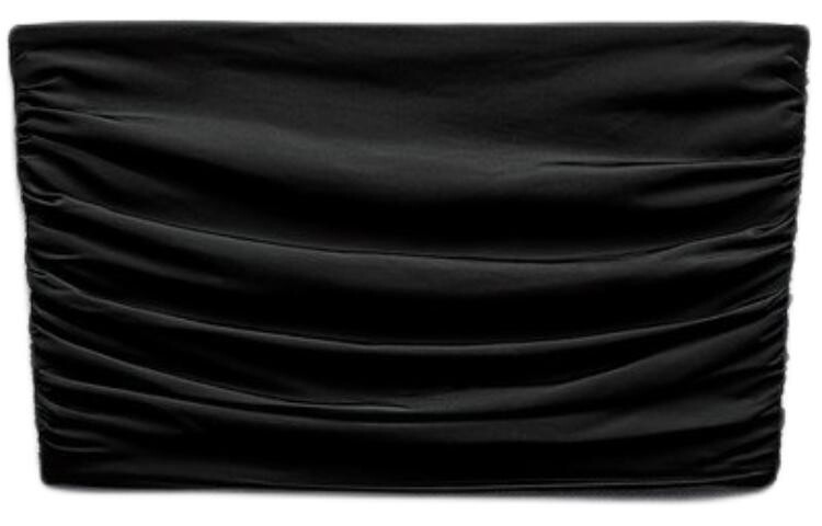 

Топ без бретелек женский черный Zara