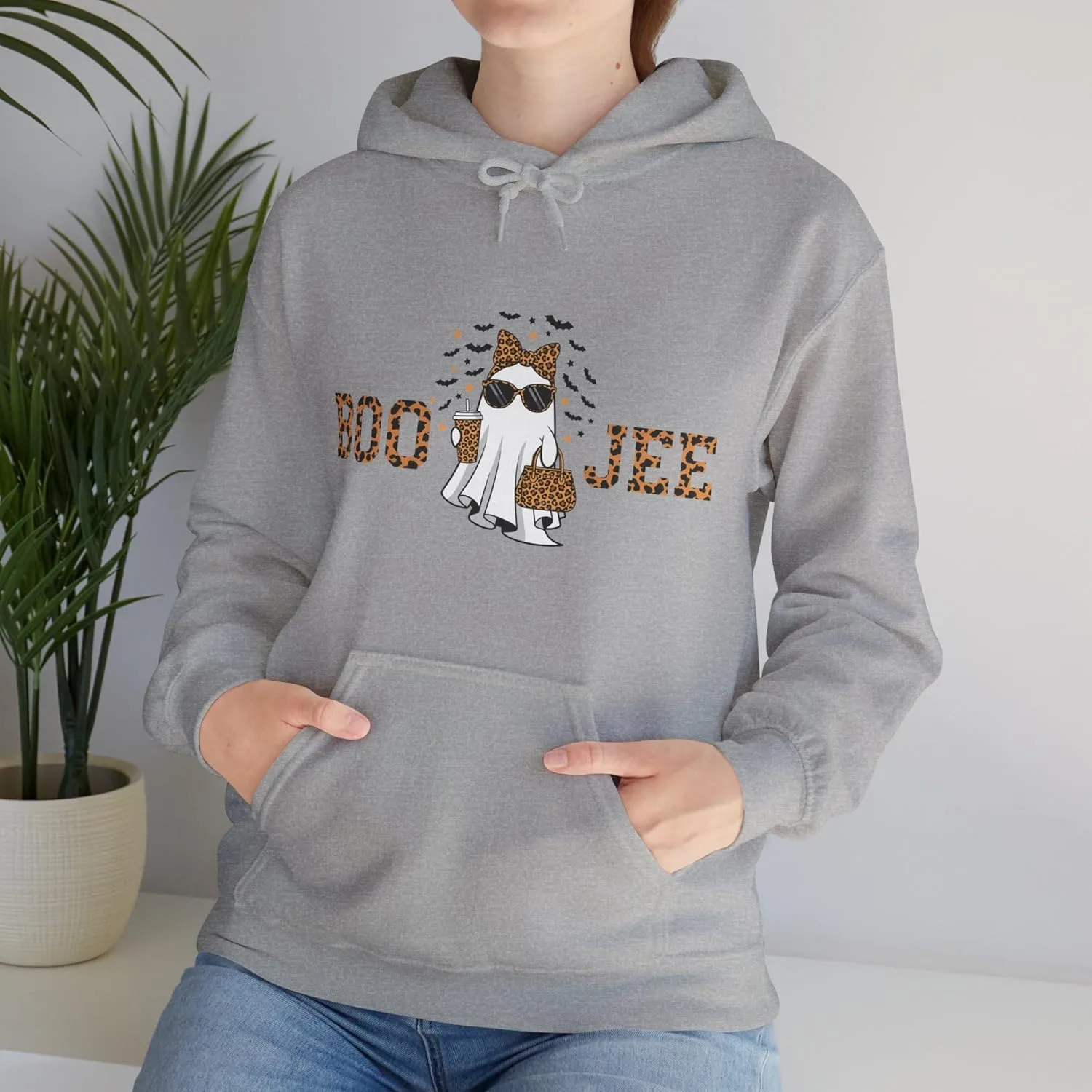 Худи унисекс Boojee Dog, забавный подарок для любителя животных, уютная толстовка для владельцев собак, свободный стиль для осени, милая одежда с животными GENERIC, серый — фото 4