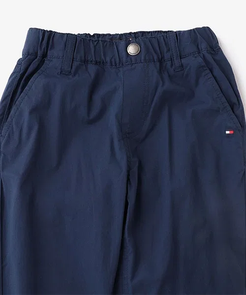 Детские брюки TOMMY HILFIGER хлопковые, тёмно-синие — фото 3