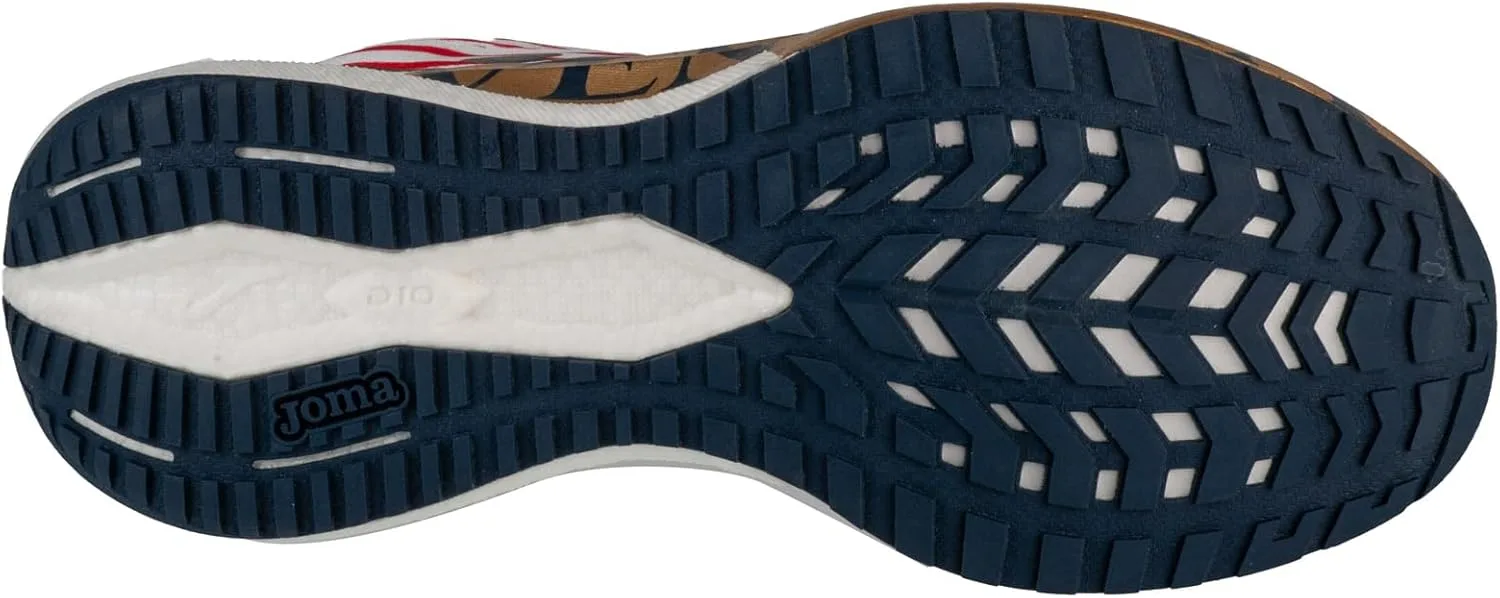 Кроссовки Joma R.2000 2402 RR200W2402, мужские, белые/красные/черные/золотые — фото 4