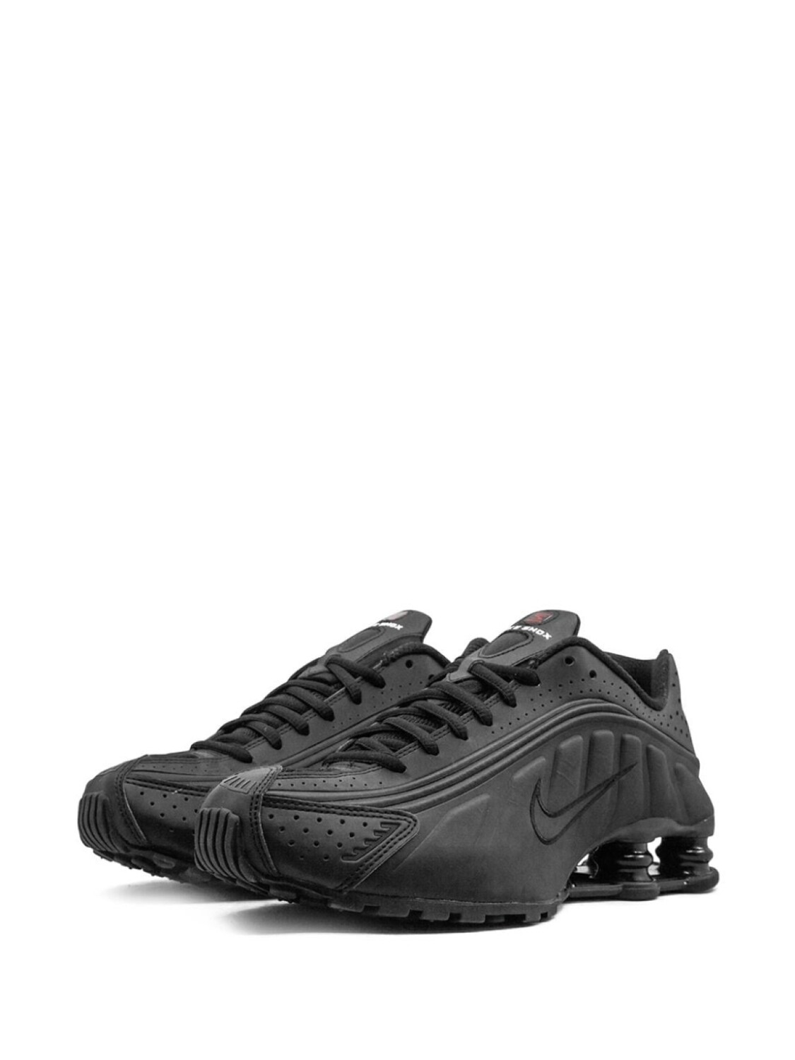 Кроссовки Shox R4 Nike, черный — фото 2