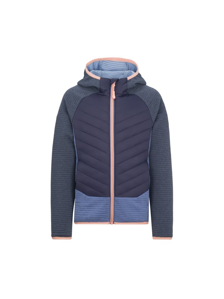 

Флисовая куртка Trollkids Hybridjacke Sirdal, цвет navy/lotus blue