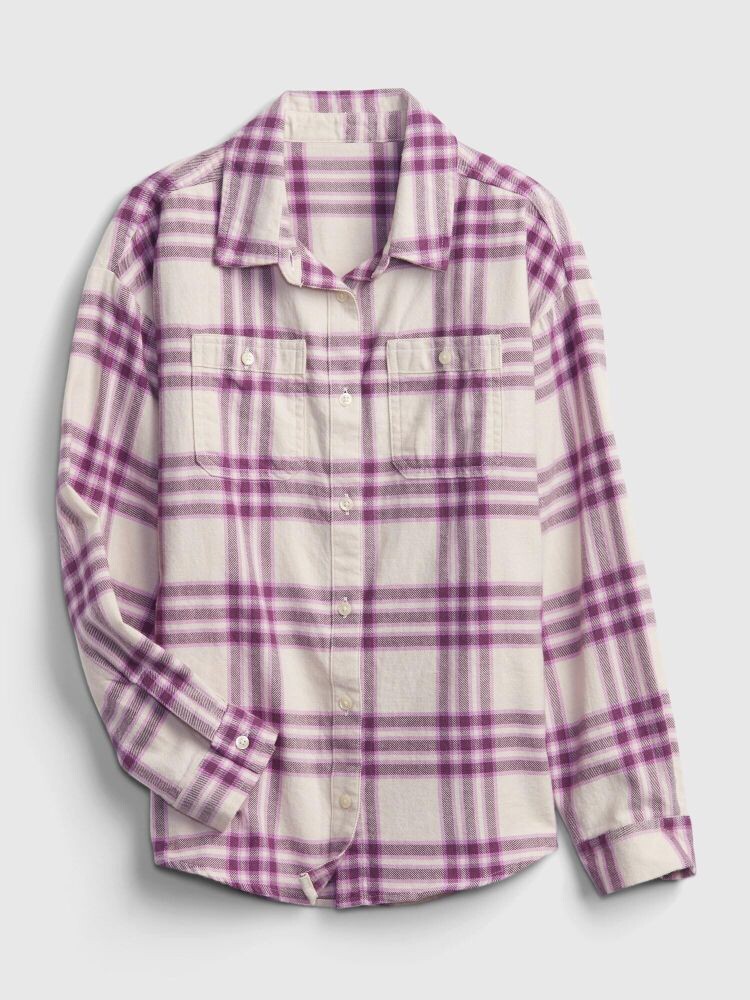 

Рубашка Gap, фиолетовый