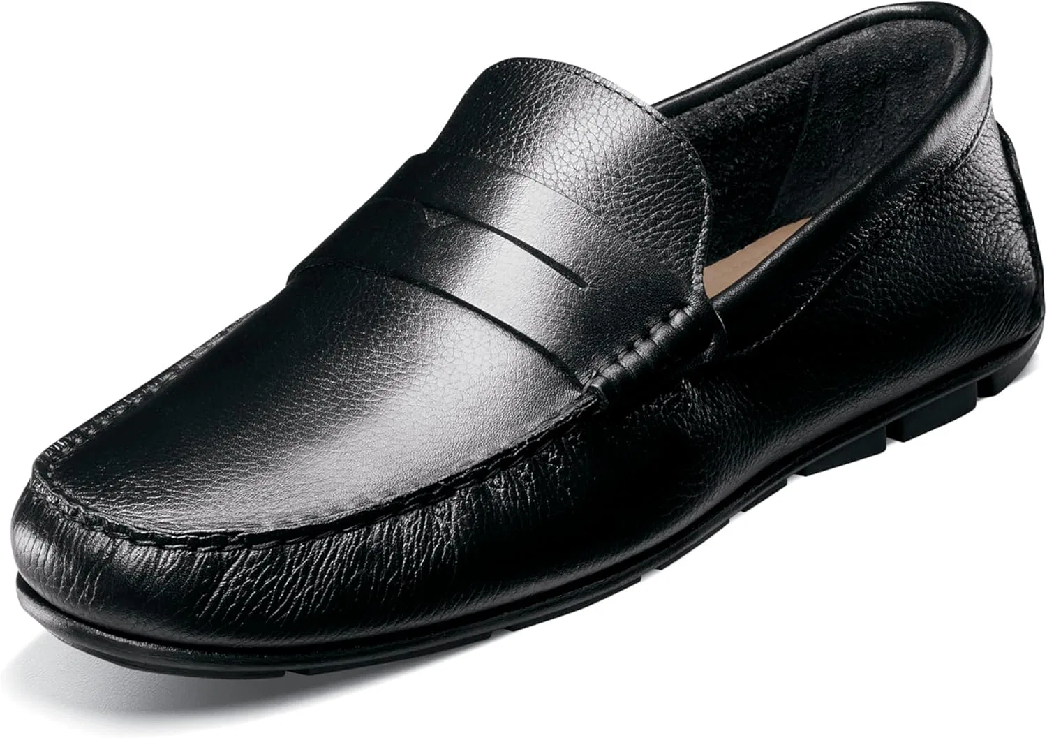 Мужские тапочки Florsheim Lago Penny Driver, Black Milled