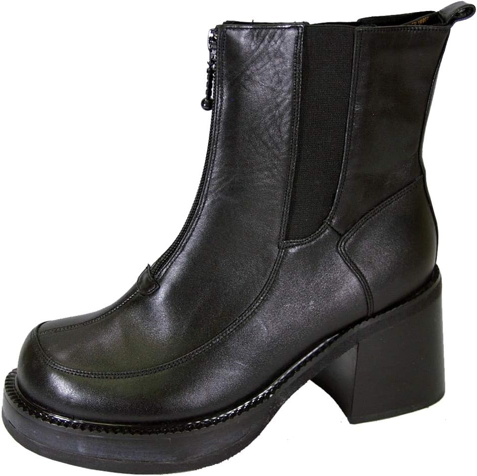 

Мужские кожаные ботинки Peerage Jay средней ширины, высота подошвы 7 дюймов, удобные, черный