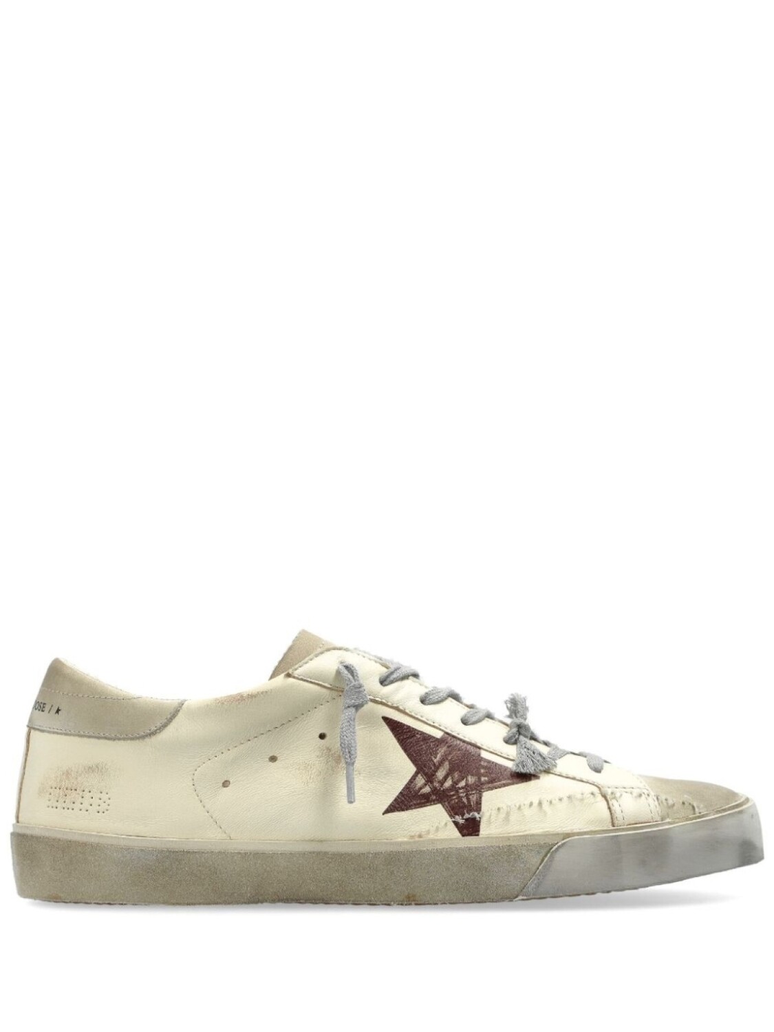 

Кроссовки Super-Star с принтом Star Embroi Golden Goose, белый