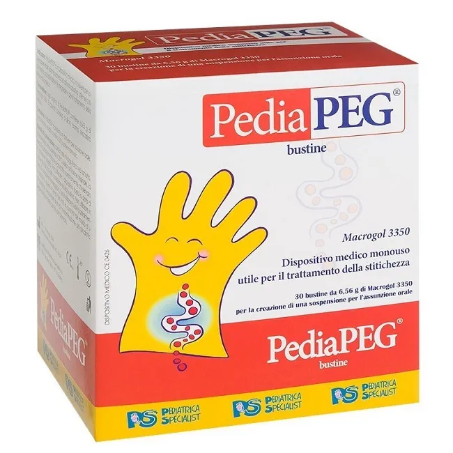 

Добавка Pediapeg от запоров, 30 пакетиков