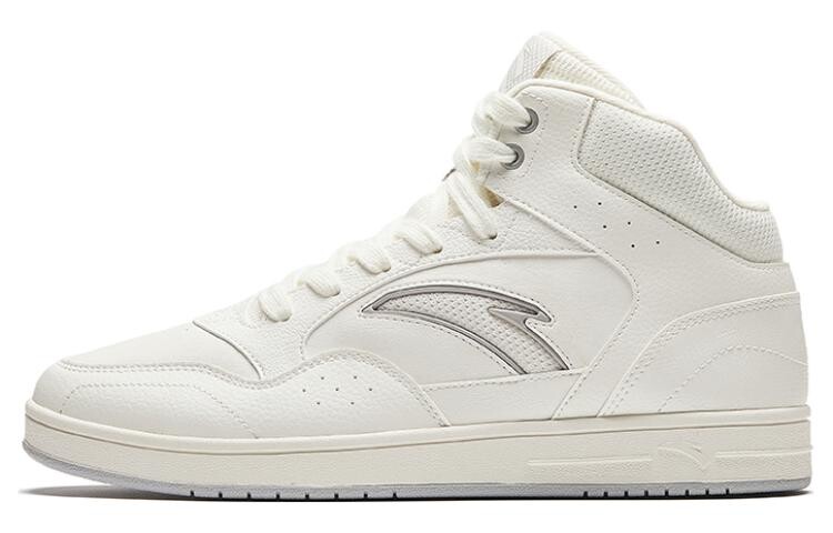 

Кроссовки ANTA Skateboarding Shoes Men High-top Ivory White, белый