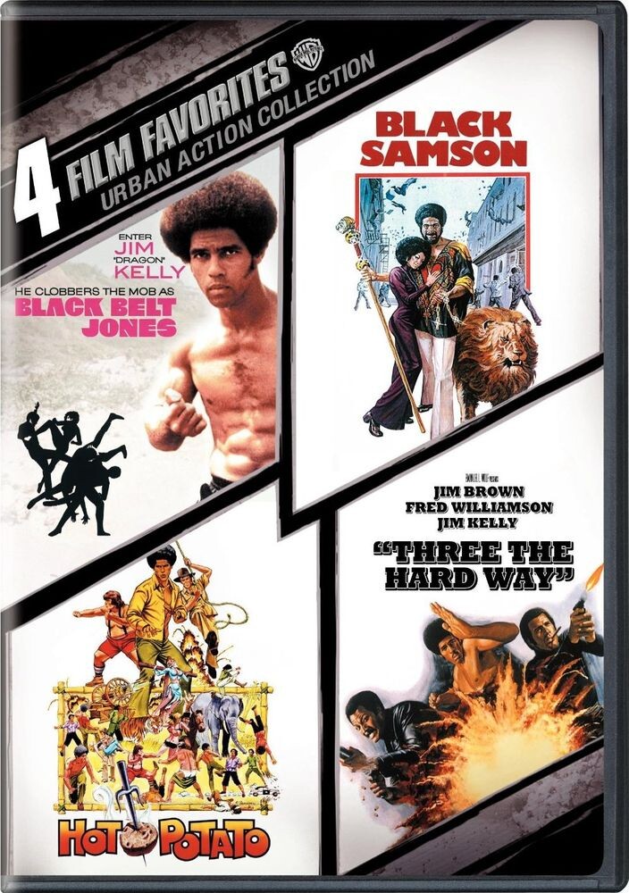 

Диск DVD Urban Action Collection: 4 Film Favorites [Three The Hard Way]