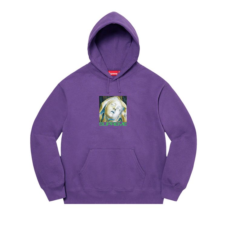 

Толстовка Supreme Ecstasy Hooded Sweatshirt Dusty Purple, фиолетовый