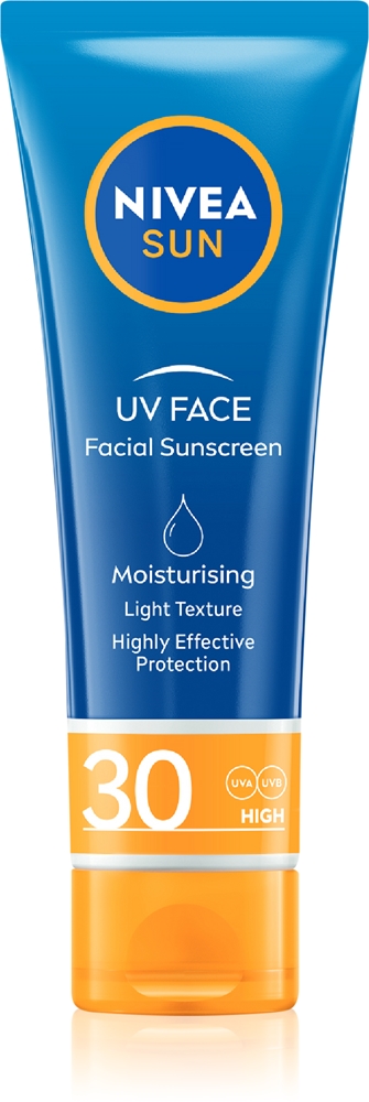 

Увлажняющий крем для лица от солнечных ожогов Nivea, spf 30 50 мл