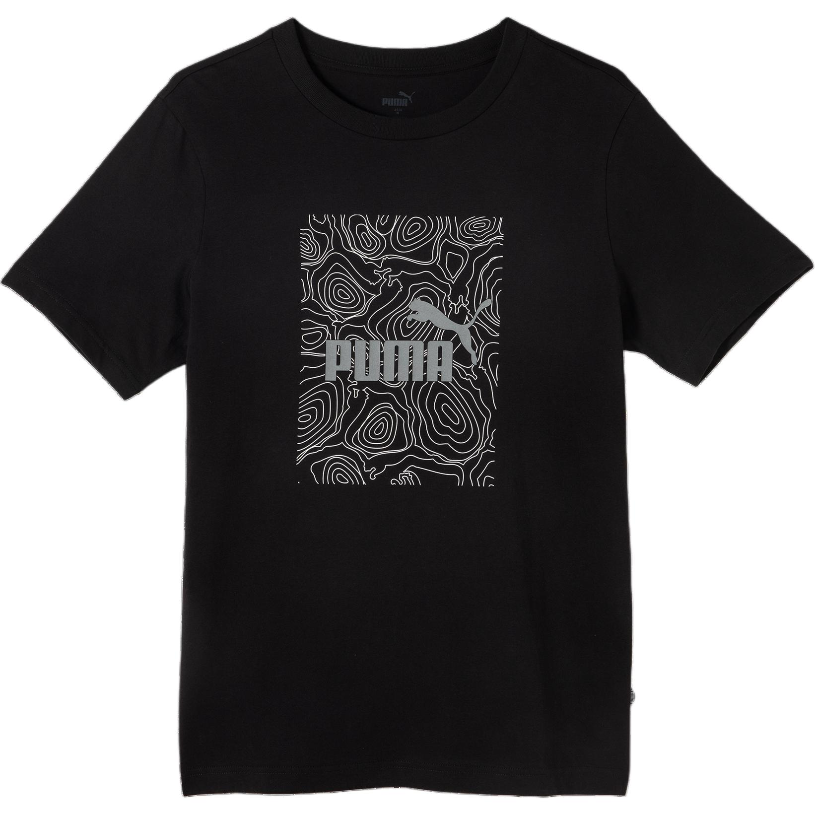

PUMA Футболка мужская Graphics Reflective Black, Черный, PUMA Футболка мужская Graphics Reflective Black