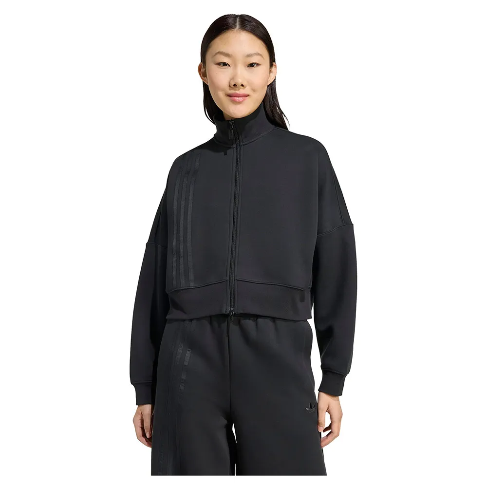 

Куртка adidas Originals Off Placed 3 Stripes Zip Up, черный