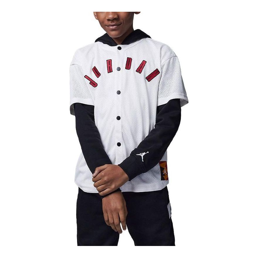 

Джерси (GS) Air Jordan Flight MVP Baseball Jersey 'Sail', белый