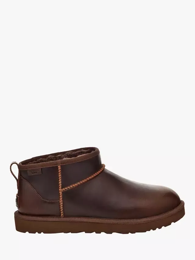 Классические ультраминиатюрные кожаные ботильоны Ironside от Regenerate UGG
