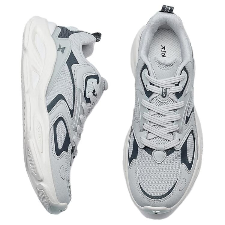 Кроссовки XTEP Yuan Qi Lifestyle Shoes Men Low-top Gray, серый — фото 4