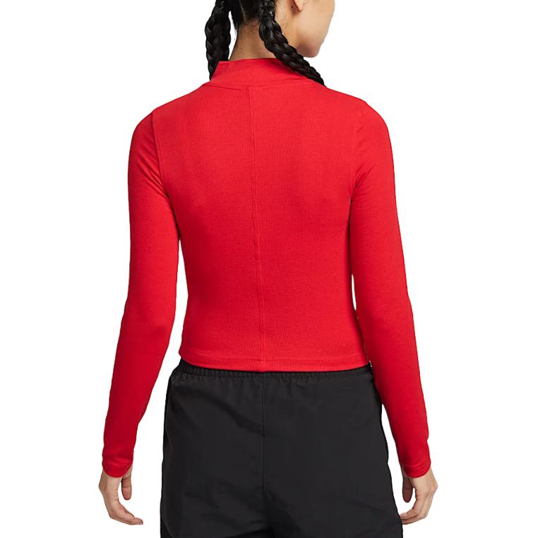 Nike Футболка женская University Red/Color/Sail White — фото 4