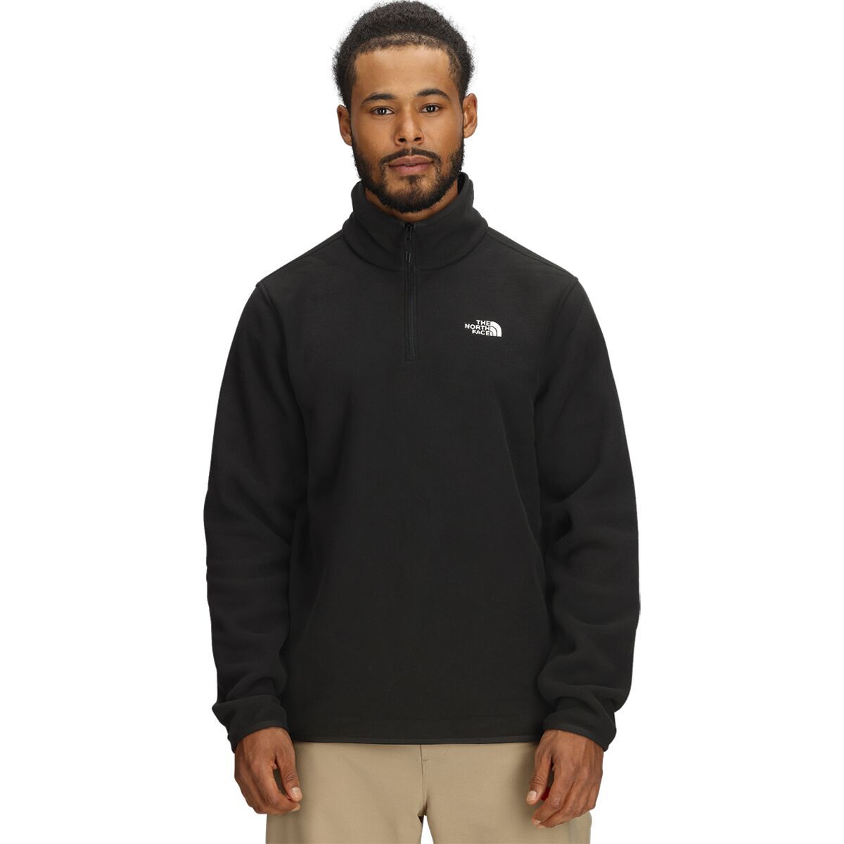 

Куртка Glacier Fleece с молнией на 1/4 The North Face, черный