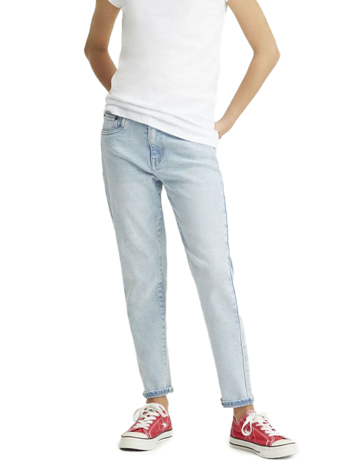 

Джинсы Levi'S Mini Mom Girl с высокой посадкой, синий