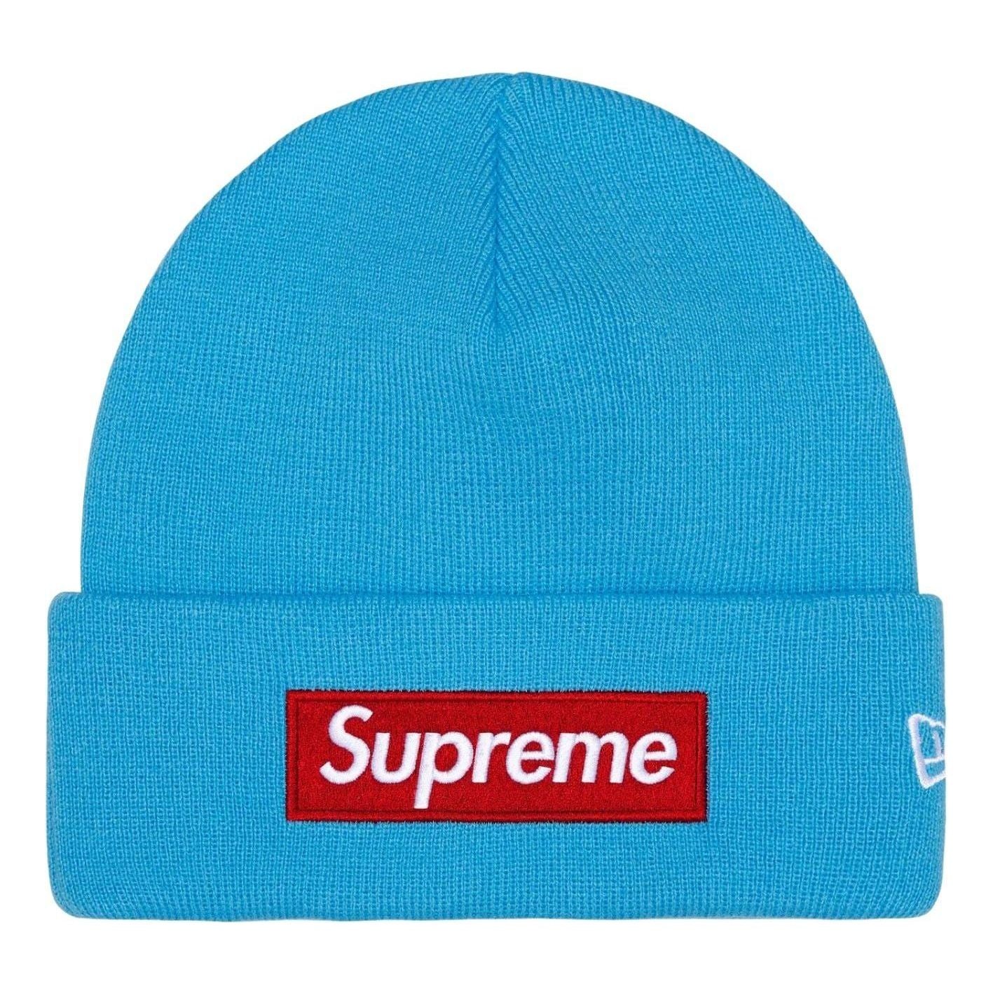 

Шапка Supreme FW25 New Era Bo Logo Beanie 'Cyan'