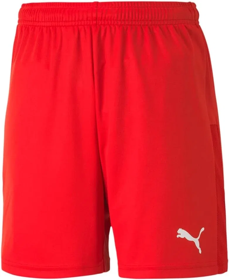 Вязаные шорты Puma Unisex-Youth Teamgoal 23 для молодежи, красный