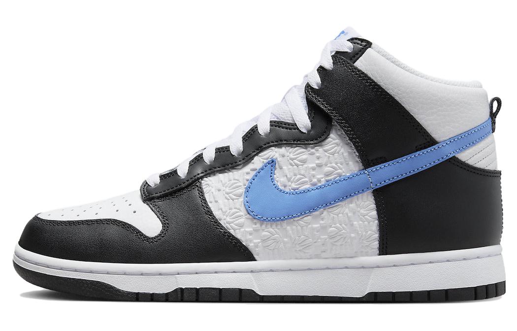 

Кроссовки Nike Dunk High Retro Flc Black University Blue White