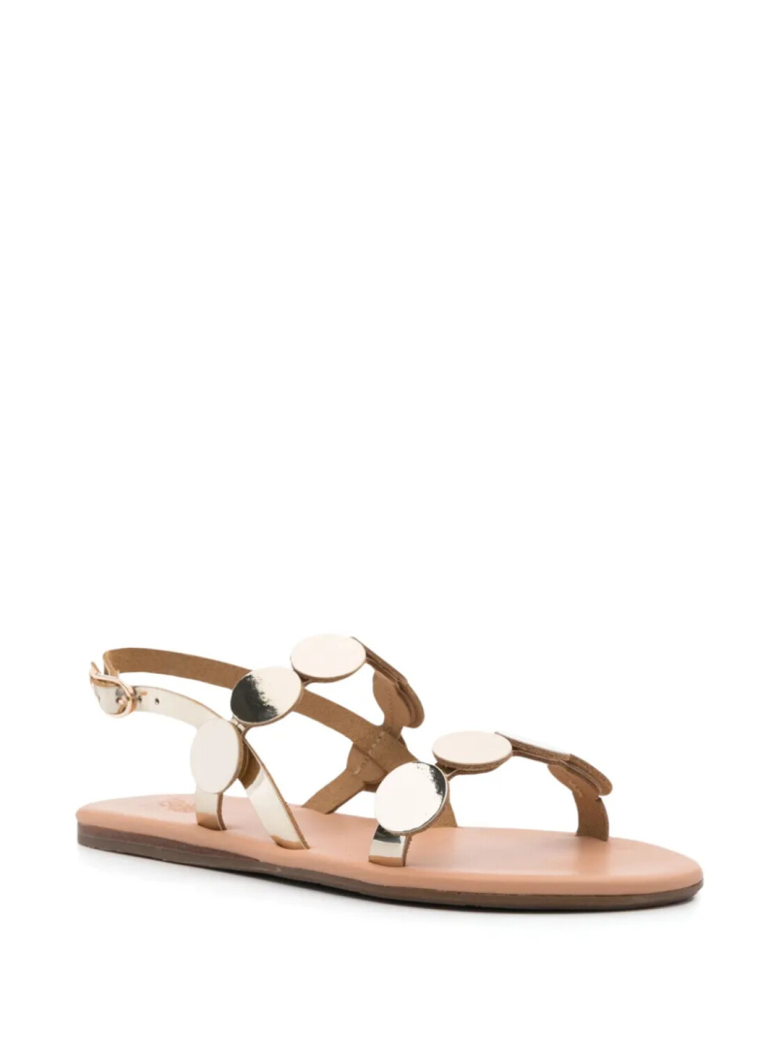 Ancient Greek Sandals сандалии Titania, золотой — фото 2