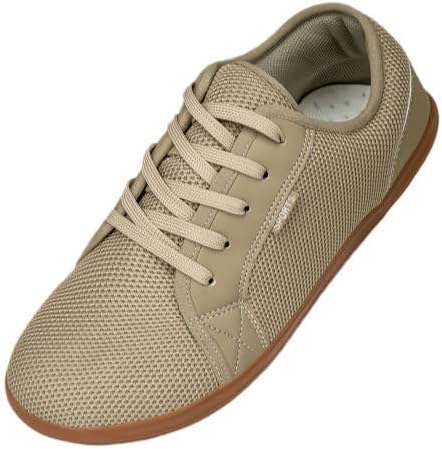 

Мужские спортивные кроссовки для ходьбы, мужские рабочие кроссовки с широким носком, подходят для походов и треккинга, обувь для ходьбы на открытом воздухе Minlaidian, хаки