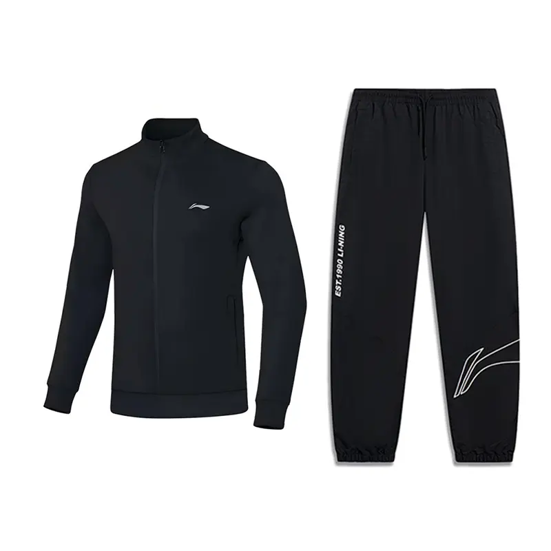 

LINING Повседневная спортивная одежда Unisex Black+Black