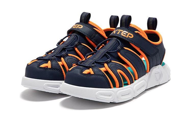 Детские сандалии GS Синие/Оранжевые Xtep — фото 2