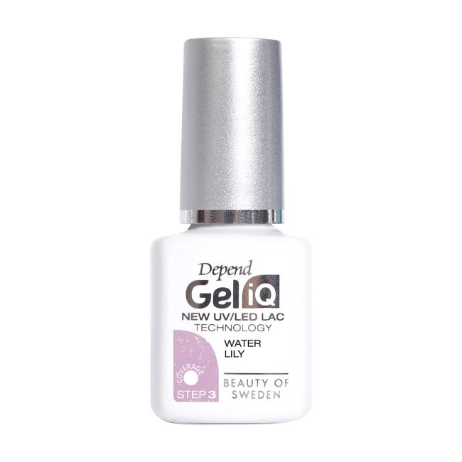 

Гель-Лак для ногтей Gel iq uv/led Depend, цвет water lily, 5 мл