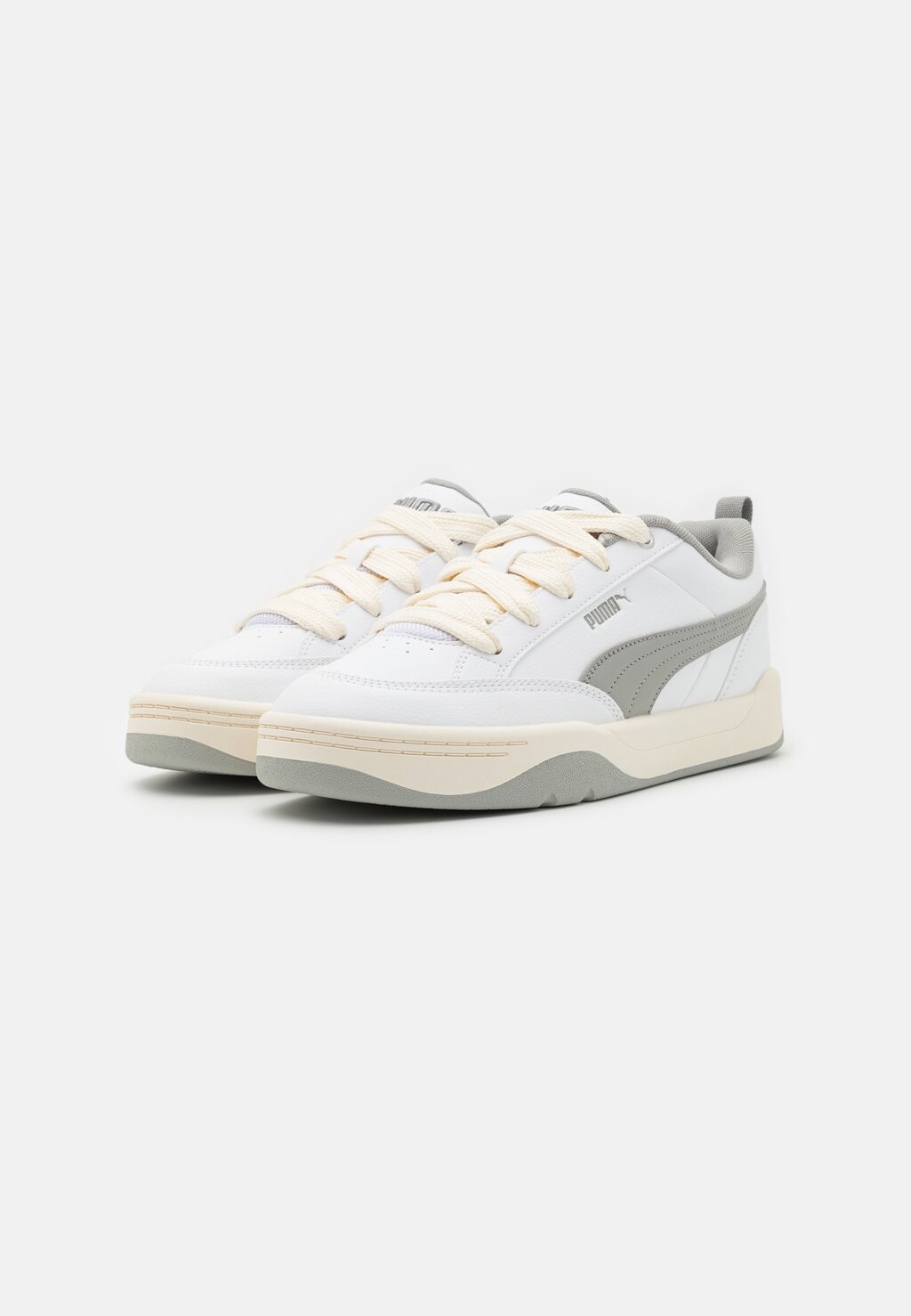 Туфли для скейтбординга Park Lifestyle Unisex Puma, цвет white/smokey gray/sugared almond — фото 2