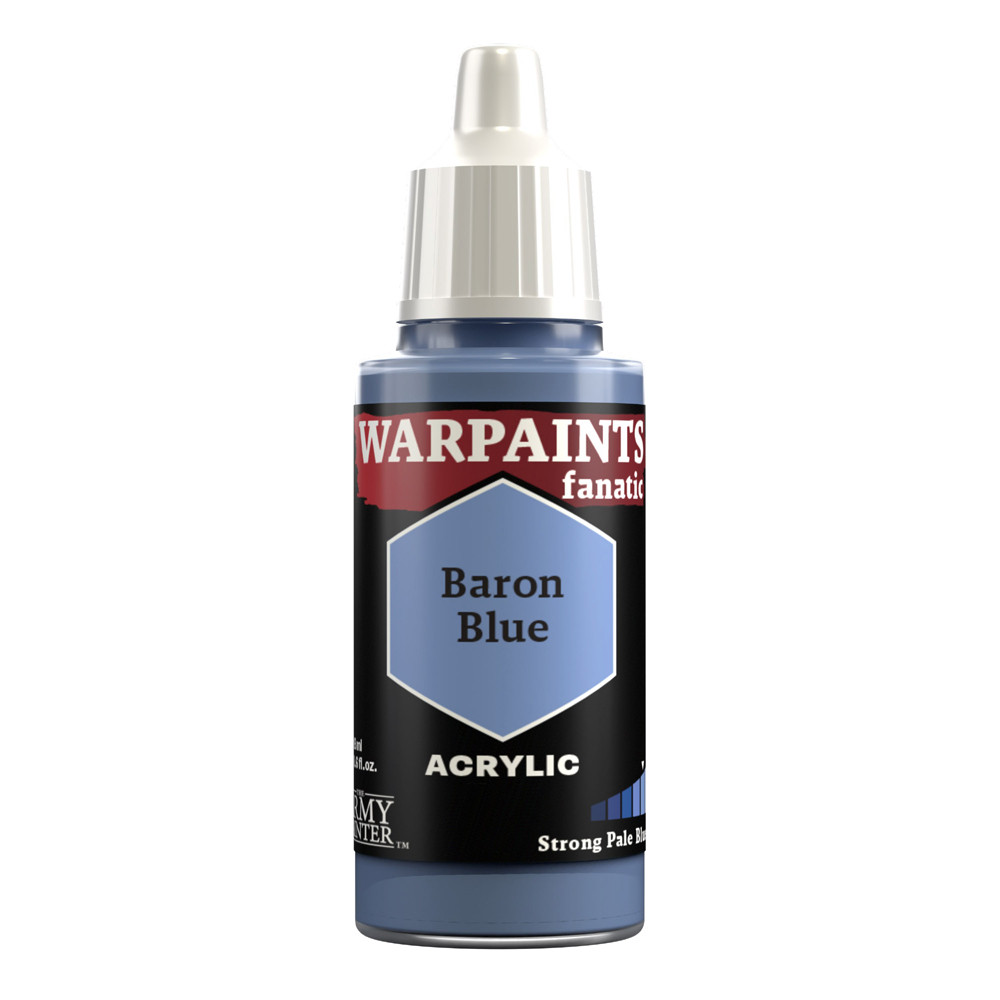 

Аксессуары Army Painter Warpaints Fanatic: Baron Blue (18ml)