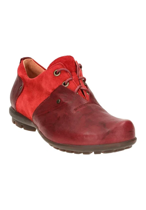Кроссовки Think kong 3 000142 5040 rot casual lace ups Think!, красный комби — фото 2