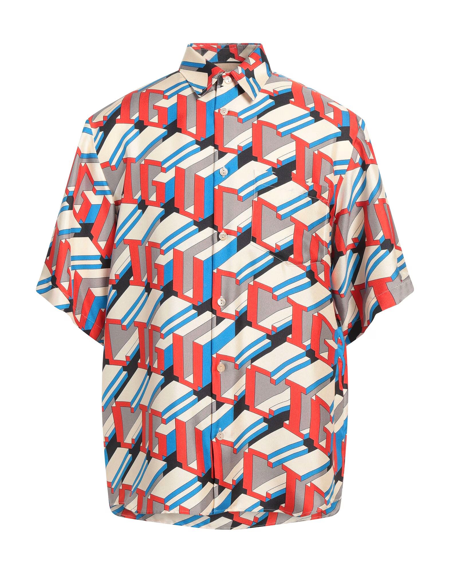 

Рубашка Gucci, бежевый