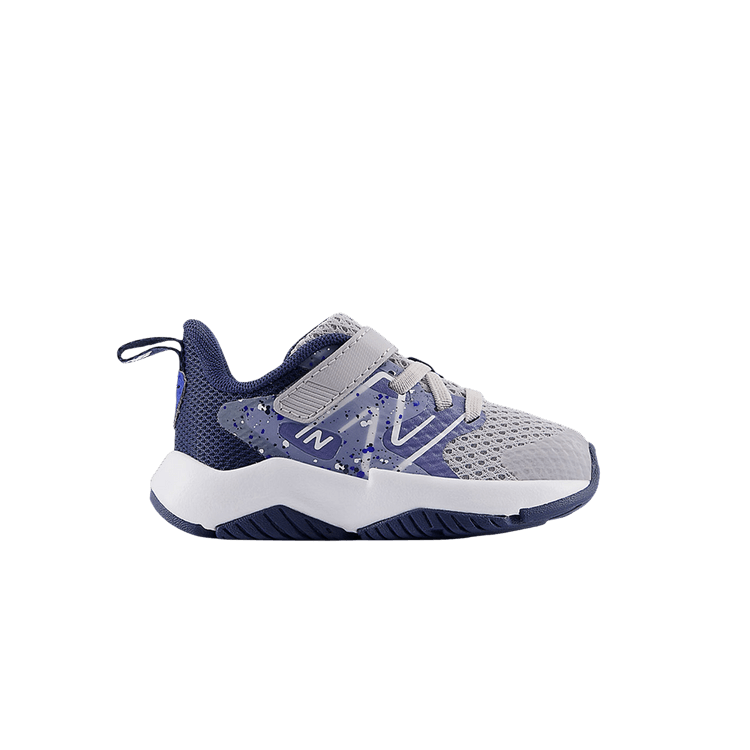 

Кроссовки New Balance Rave Run v2 Bungee Lace Top Strap Toddler 'Raincloud Dream State', синий